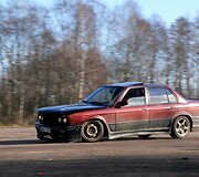 Drifto treniruotė Trakuose