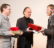 Inovatyviausio interjero bendraautoriai Arūnas Liola ir Rolandas Liola