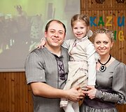 Džiugiai nusiteikę po koncerto