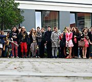 Vilniaus Salomėjos Nėries gimnazija pasitiko naujus mokslo metus ir būsimą 100-ąją gimnazistų laidą
