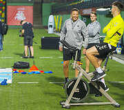 Lietuvos futbolo rinktinės atvira treniruotė