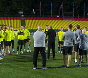 Lietuvos futbolo rinktinės atvira treniruotė