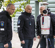 Policija demonstruoja naują 3D skanerį