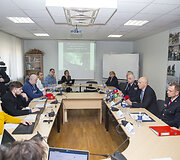 Spaudos konferencija dėl gaisro Alytuje