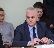 Valstybės ekstremalių situacijų komisijos posėdis dėl korona viruso