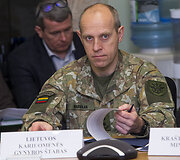 Valstybės ekstremalių situacijų komisijos posėdis dėl korona viruso