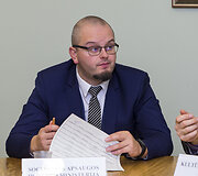 Valstybės ekstremalių situacijų komisijos posėdis dėl korona viruso