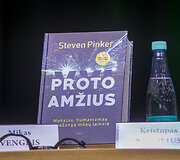 Steveno Pinkerio knygos &bdquo;Proto amžius. Mokslas, humanizmas ir pažanga mūsų laikais&ldquo; pristatymas