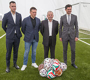 Vilniaus Pilaitės gimnazijos dengto futbolo maniežo atidarymas