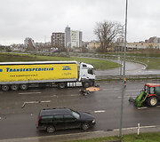 Avarija Vilniaus vakariniame aplinkelyje