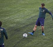 Italijos futbolo rinktinės atvira treniruotė