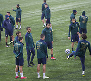 Italijos futbolo rinktinės atvira treniruotė