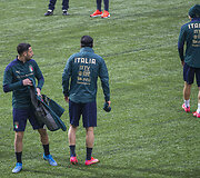 Italijos futbolo rinktinės atvira treniruotė