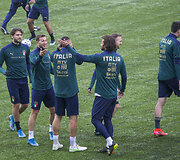 Italijos futbolo rinktinės atvira treniruotė