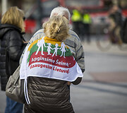 A.G.Astrauskaitė kvietė protestuoti prie&scaron; Vyriausybės neva vykdomą represinę politiką