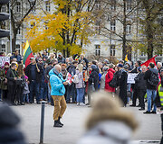 A.G.Astrauskaitė kvietė protestuoti prie&scaron; Vyriausybės neva vykdomą represinę politiką