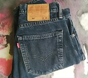 Vintažiniai Levi's raw džinsai