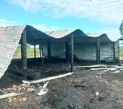 Arklių slėnyje įvykęs gaisras atėmė i&scaron; arklių namus 