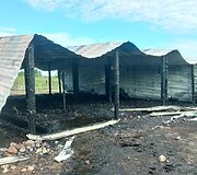 Arklių slėnyje įvykęs gaisras atėmė i&scaron; arklių namus 