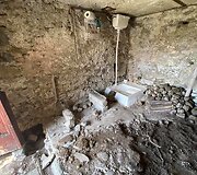Vonios transformacija Alpių namelyje
