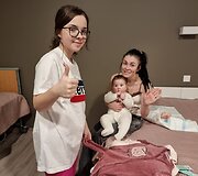 Mamų unijos &Scaron;eimos namai pildosi vėžiu sergančiais vaikais ir &scaron;eimomis i&scaron; Ukrainos