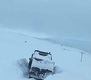 Žiema čia trunka apie 8-9 mėnesius ir iki pavasario gali susikaupti sniego net iki 386 cm! 