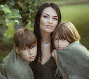 Jolanta Rutkauskienė su &scaron;eima