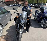 Dar viena Audronės aistra &ndash; motociklai