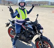 Dar viena Audronės aistra &ndash; motociklai