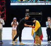 Breiko &scaron;okėja Bgirl Nicka (Dominika Banevič)