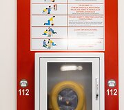 Valentino dieną Vilniaus ir Kauno oro uostuose kvietė i&scaron;mokti naudotis automatiniais defibriliatoriais