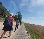 Jurgita Lieponė kelyje su bendražygiais