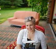 Jurgita Lieponė su savo knyga