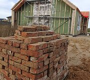 Plytos, i&scaron; kurių Kristina žada sukurti akcentinę sieną