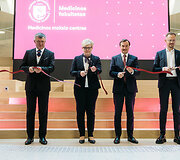 Vilniuje, Santaros slėnyje, atidarytas Vilniaus universiteto Medicinos fakulteto (VU MF) Medicinos mokslo centras