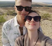 Erika kartu su vyru