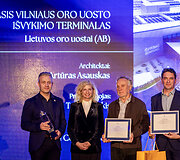 Naujasis Vilniaus oro uosto i&scaron;vykimo terminalas (Eika)