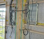 Renaldas savo rankomis stato modulinį namelį