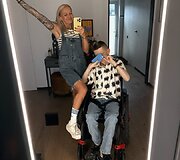 Evelina su sūnumi Kristupu