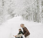 Evelina su sūnumi Kristupu