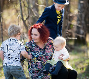 Jurgita Pocienė su &scaron;eima