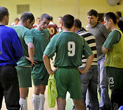 Startinėse Lietuvos salės futbolo rungtynėse sulaukta sensacijos: &bdquo;Savingė&ldquo; nugalėjo čempioną &bdquo;Bekentą&ldquo; 5:3