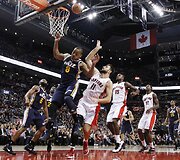 &bdquo;Toronto Raptors&ldquo; ekipa po trijų pratęsimų nusileido &bdquo;Utah Jazz&ldquo; atstovams 133:140