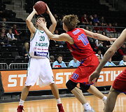 Kauno "Žalgirio" ir Maskvos CSKA jaunimo komandų mū&scaron;is dėl pirmosios vietos Eurolygos B grupėje