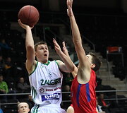 Kauno "Žalgirio" ir Maskvos CSKA jaunimo komandų mū&scaron;is dėl pirmosios vietos Eurolygos B grupėje