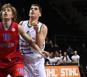 Kauno "Žalgirio" ir Maskvos CSKA jaunimo komandų mū&scaron;is dėl pirmosios vietos Eurolygos B grupėje