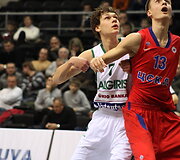 Kauno "Žalgirio" ir Maskvos CSKA jaunimo komandų mū&scaron;is dėl pirmosios vietos Eurolygos B grupėje