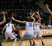 Jaunimo Eurolygos atrankos turnyre &bdquo;Lietuvos rytas&ldquo; nepasigailėjo Leuveno &bdquo;Topsportschool&ldquo;  atstovų