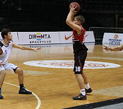 Jaunimo Eurolygos atrankos turnyre &bdquo;Lietuvos rytas&ldquo; nepasigailėjo Leuveno &bdquo;Topsportschool&ldquo;  atstovų