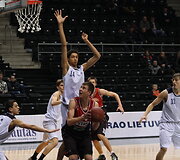 Jaunimo Eurolygos atrankos turnyre &bdquo;Lietuvos rytas&ldquo; nepasigailėjo Leuveno &bdquo;Topsportschool&ldquo;  atstovų